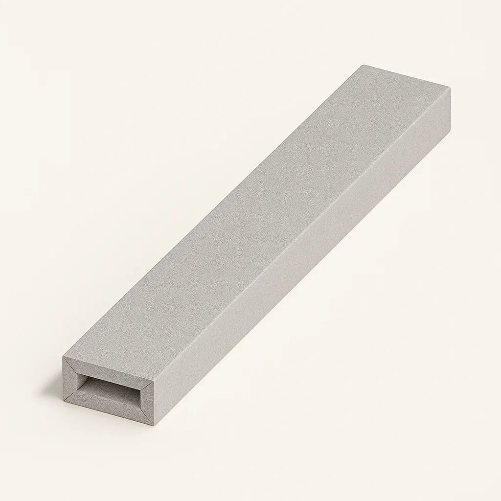 Hollow rectangular composite profile concept